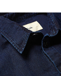 dunkelblaue Jeansjacke von Folk