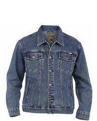 dunkelblaue Jeansjacke von Duke Clothing