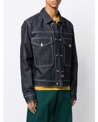 dunkelblaue Jeansjacke von Kenzo