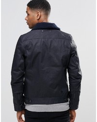 dunkelblaue Jeansjacke von G Star