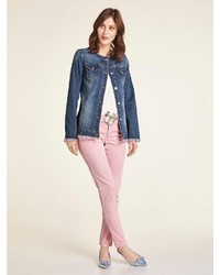 dunkelblaue Jeansjacke von Heine