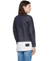 dunkelblaue Jeansjacke von A.P.C.