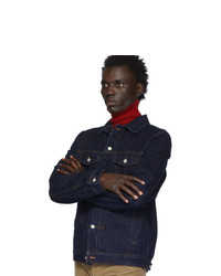 dunkelblaue Jeansjacke von Officine Generale