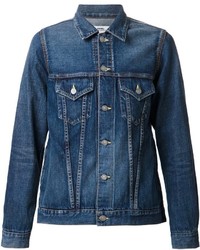 dunkelblaue Jeansjacke