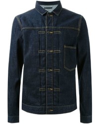 dunkelblaue Jeansjacke