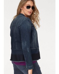 dunkelblaue Jeansjacke von JETTE