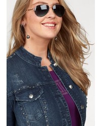 dunkelblaue Jeansjacke von JETTE