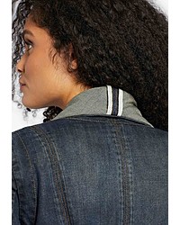 dunkelblaue Jeansjacke von khujo