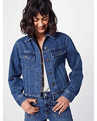 dunkelblaue Jeansjacke von Lee