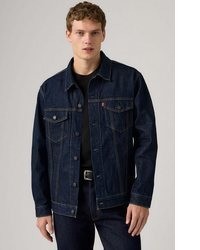 dunkelblaue Jeansjacke von Levi's