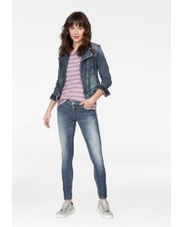 dunkelblaue Jeansjacke von LTB