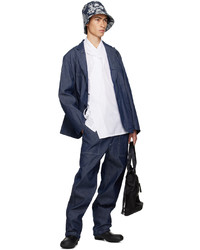 dunkelblaue Jeansjacke von Engineered Garments