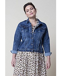 dunkelblaue Jeansjacke von Paprika