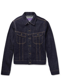 dunkelblaue Jeansjacke von Ralph Lauren Purple Label