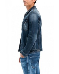 dunkelblaue Jeansjacke von SALSA