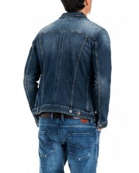 dunkelblaue Jeansjacke von SALSA