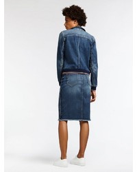 dunkelblaue Jeansjacke von Sandwich