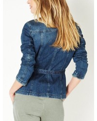 dunkelblaue Jeansjacke von Sandwich