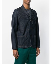 dunkelblaue Jeansjacke von Societe Anonyme