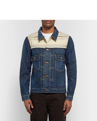 dunkelblaue Jeansjacke von VISVIM