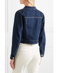 dunkelblaue Jeansjacke von Goldsign