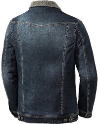 dunkelblaue Jeansjacke von Tom Ramsey