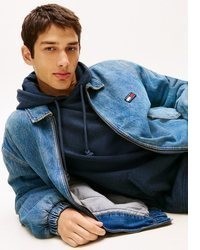 dunkelblaue Jeansjacke von Tommy Jeans