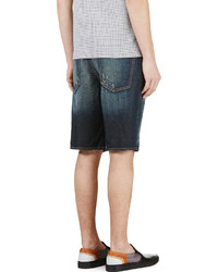 dunkelblaue Jeansshorts von DSquared