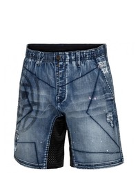 dunkelblaue Jeansshorts von BIDI BADU