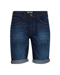 dunkelblaue Jeansshorts von BLEND