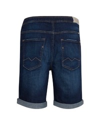 dunkelblaue Jeansshorts von BLEND