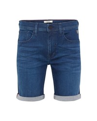 dunkelblaue Jeansshorts von BLEND