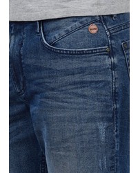 dunkelblaue Jeansshorts von BLEND