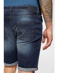 dunkelblaue Jeansshorts von BLEND