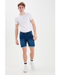 dunkelblaue Jeansshorts von BLEND