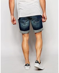 dunkelblaue Jeansshorts von Blend of America