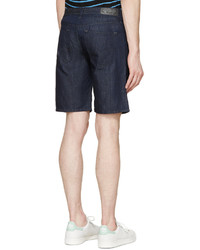 dunkelblaue Jeansshorts von Diesel