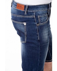 dunkelblaue Jeansshorts von BLUE MONKEY