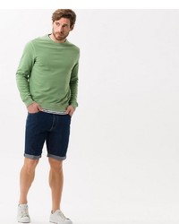 dunkelblaue Jeansshorts von Brax