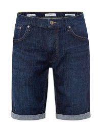 dunkelblaue Jeansshorts von Brax