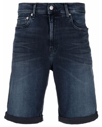 dunkelblaue Jeansshorts von Calvin Klein Jeans