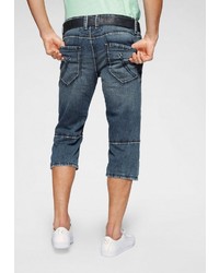 dunkelblaue Jeansshorts von Camp David