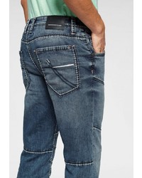 dunkelblaue Jeansshorts von Camp David