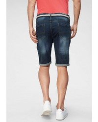 dunkelblaue Jeansshorts von COMMANDER