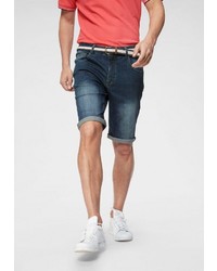 dunkelblaue Jeansshorts von COMMANDER