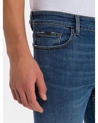 dunkelblaue Jeansshorts von Cross Jeans