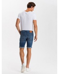 dunkelblaue Jeansshorts von Cross Jeans