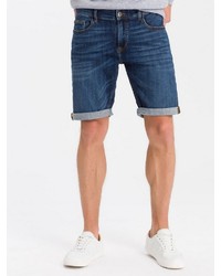 dunkelblaue Jeansshorts von Cross Jeans