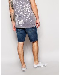 dunkelblaue Jeansshorts von Cheap Monday