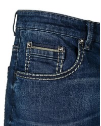 dunkelblaue Jeansshorts von Eagle No. 7